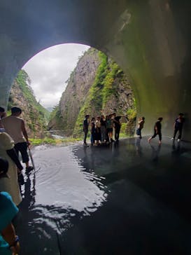 清津峡渓谷トンネルに投稿された画像（2024/9/16）