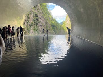 清津峡渓谷トンネルに投稿された画像（2024/9/16）