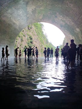 清津峡渓谷トンネルに投稿された画像（2024/9/16）