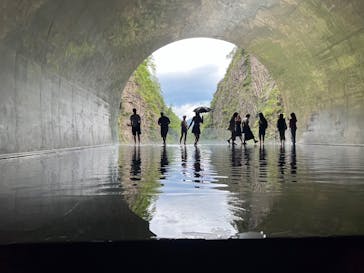 清津峡渓谷トンネルに投稿された画像（2024/9/16）