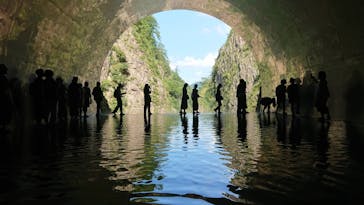 清津峡渓谷トンネルに投稿された画像（2024/9/17）