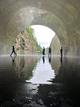 清津峡渓谷トンネルに投稿された画像（2024/9/21）