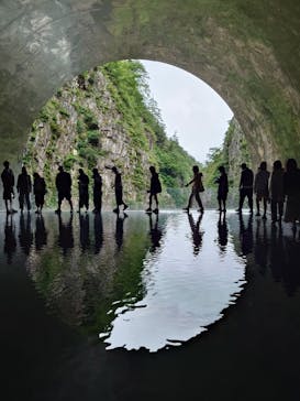 清津峡渓谷トンネルに投稿された画像（2024/9/22）