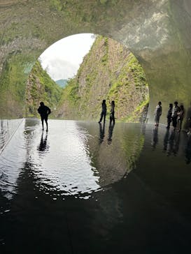 清津峡渓谷トンネルに投稿された画像（2024/9/23）