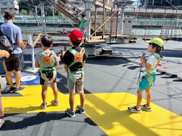 屋外アスレチック「HUGTRATOPS（ハグトラトプス）」に投稿された画像（2024/9/23）