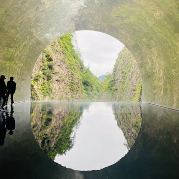 清津峡渓谷トンネルに投稿された画像（2024/9/23）