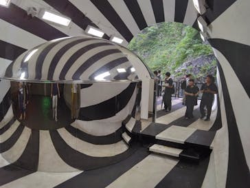 清津峡渓谷トンネルに投稿された画像（2024/9/24）