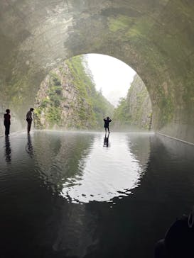 清津峡渓谷トンネルに投稿された画像（2024/9/26）