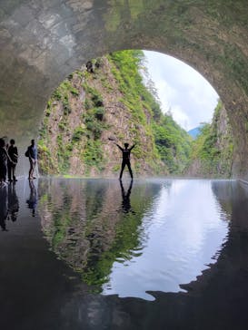 清津峡渓谷トンネルに投稿された画像（2024/9/28）