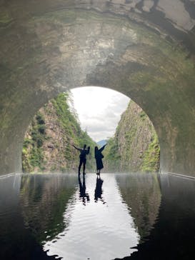 清津峡渓谷トンネルに投稿された画像（2024/9/29）