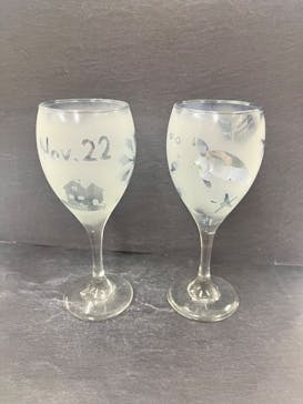 サンドブラスト本部教室 砂で削るガラス工芸教室に投稿された画像（2024/9/29）