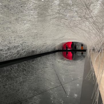 塩田千春　つながる私（アイ）　@大阪中之島美術館に投稿された画像（2024/9/30）