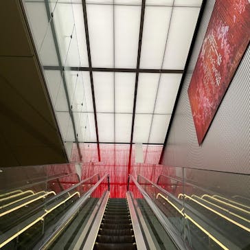 塩田千春　つながる私（アイ）　@大阪中之島美術館に投稿された画像（2024/9/30）