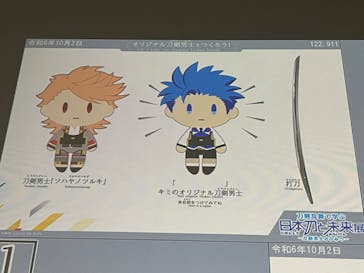 特別展「刀剣乱舞で学ぶ　日本刀と未来展 -刀剣男士のひみつ-」に投稿された画像（2024/10/2）