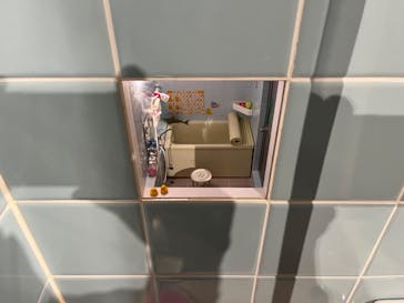 「Mozu ミニチュア展 ようこそ、ちいさな世界へ。」に投稿された画像（2024/10/6）