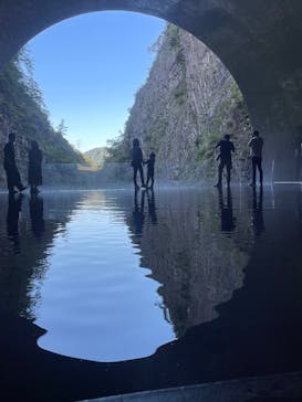 清津峡渓谷トンネルに投稿された画像（2024/10/6）