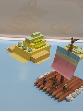 MINIATURE LIFE展 ー田中達也 見立ての世界ー　in　門司港レトロに投稿された画像（2024/10/7）