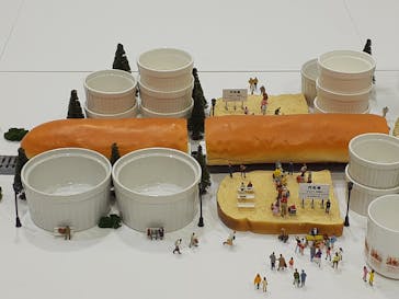MINIATURE LIFE展 ー田中達也 見立ての世界ー　in　門司港レトロに投稿された画像（2024/10/7）