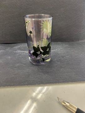 サンドブラスト本部教室 砂で削るガラス工芸教室に投稿された画像（2024/10/7）