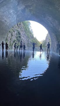 清津峡渓谷トンネルに投稿された画像（2024/10/7）