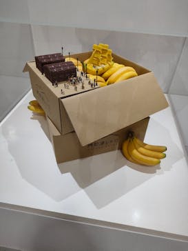 MINIATURE LIFE展 ー田中達也 見立ての世界ー　in　門司港レトロに投稿された画像（2024/10/10）