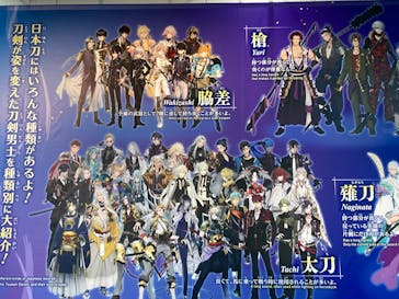 特別展「刀剣乱舞で学ぶ　日本刀と未来展 -刀剣男士のひみつ-」に投稿された画像（2024/10/11）