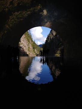 清津峡渓谷トンネルに投稿された画像（2024/10/13）