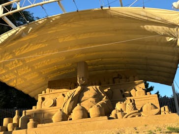 鳥取砂丘砂の美術館に投稿された画像（2024/10/13）