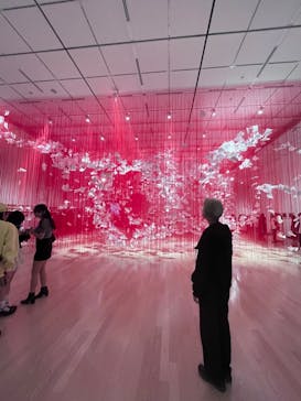 塩田千春　つながる私（アイ）　@大阪中之島美術館に投稿された画像（2024/10/13）