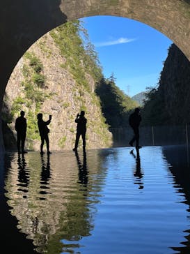 清津峡渓谷トンネルに投稿された画像（2024/10/14）