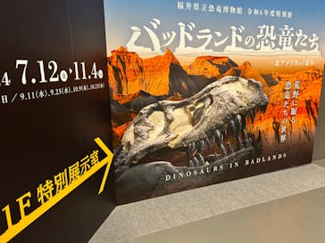 福井県立恐竜博物館に投稿された画像（2024/10/14）