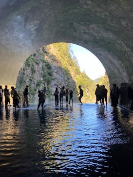 清津峡渓谷トンネルに投稿された画像（2024/10/14）