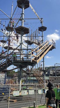 屋外アスレチック「HUGTRATOPS（ハグトラトプス）」に投稿された画像（2024/10/14）