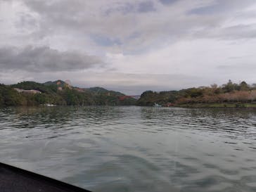 恵那峡遊覧船に投稿された画像（2024/10/19）