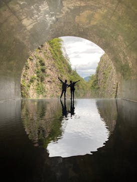 清津峡渓谷トンネルに投稿された画像（2024/10/20）