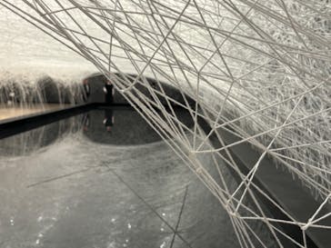 塩田千春　つながる私（アイ）　@大阪中之島美術館に投稿された画像（2024/10/20）