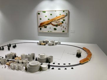 MINIATURE LIFE展 ー田中達也 見立ての世界ー　in　門司港レトロに投稿された画像（2024/10/20）