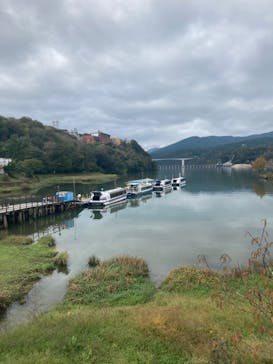 恵那峡遊覧船に投稿された画像（2024/10/22）