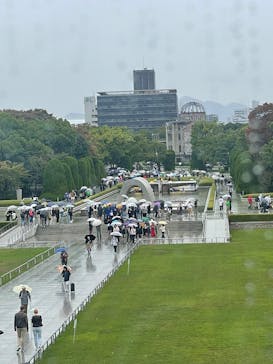 広島平和記念資料館に投稿された画像（2024/10/22）