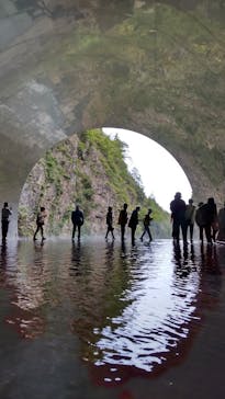 清津峡渓谷トンネルに投稿された画像（2024/10/23）