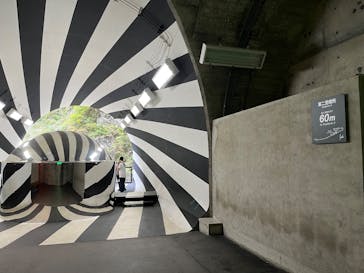 清津峡渓谷トンネルに投稿された画像（2024/10/24）