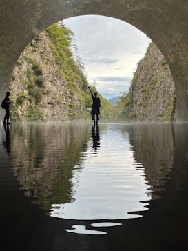 清津峡渓谷トンネルに投稿された画像（2024/10/24）
