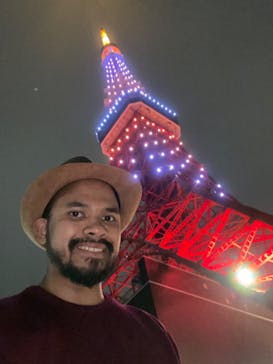 東京タワーに投稿された画像（2024/10/24）