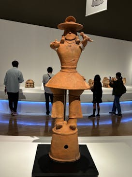 挂甲の武人 国宝指定50周年記念 特別展「はにわ」@東京国立博物館 平成館に投稿された画像（2024/10/25）