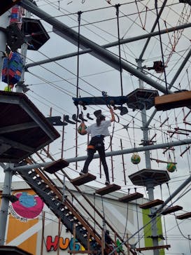 屋外アスレチック「HUGTRATOPS（ハグトラトプス）」に投稿された画像（2024/10/26）