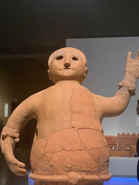 挂甲の武人 国宝指定50周年記念 特別展「はにわ」@東京国立博物館 平成館に投稿された画像（2024/10/27）