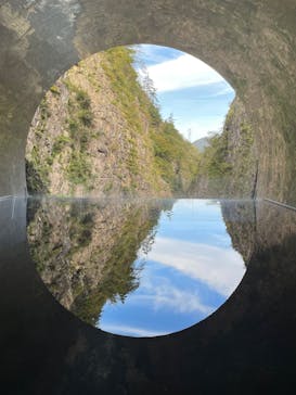 清津峡渓谷トンネルに投稿された画像（2024/10/27）