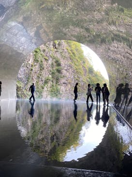 清津峡渓谷トンネルに投稿された画像（2024/10/28）
