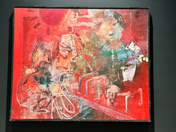 塩田千春　つながる私（アイ）　@大阪中之島美術館に投稿された画像（2024/10/28）