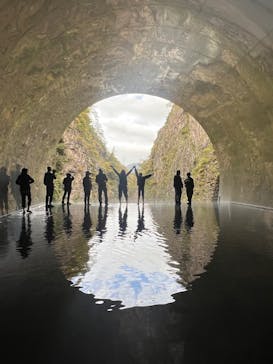 清津峡渓谷トンネルに投稿された画像（2024/10/29）